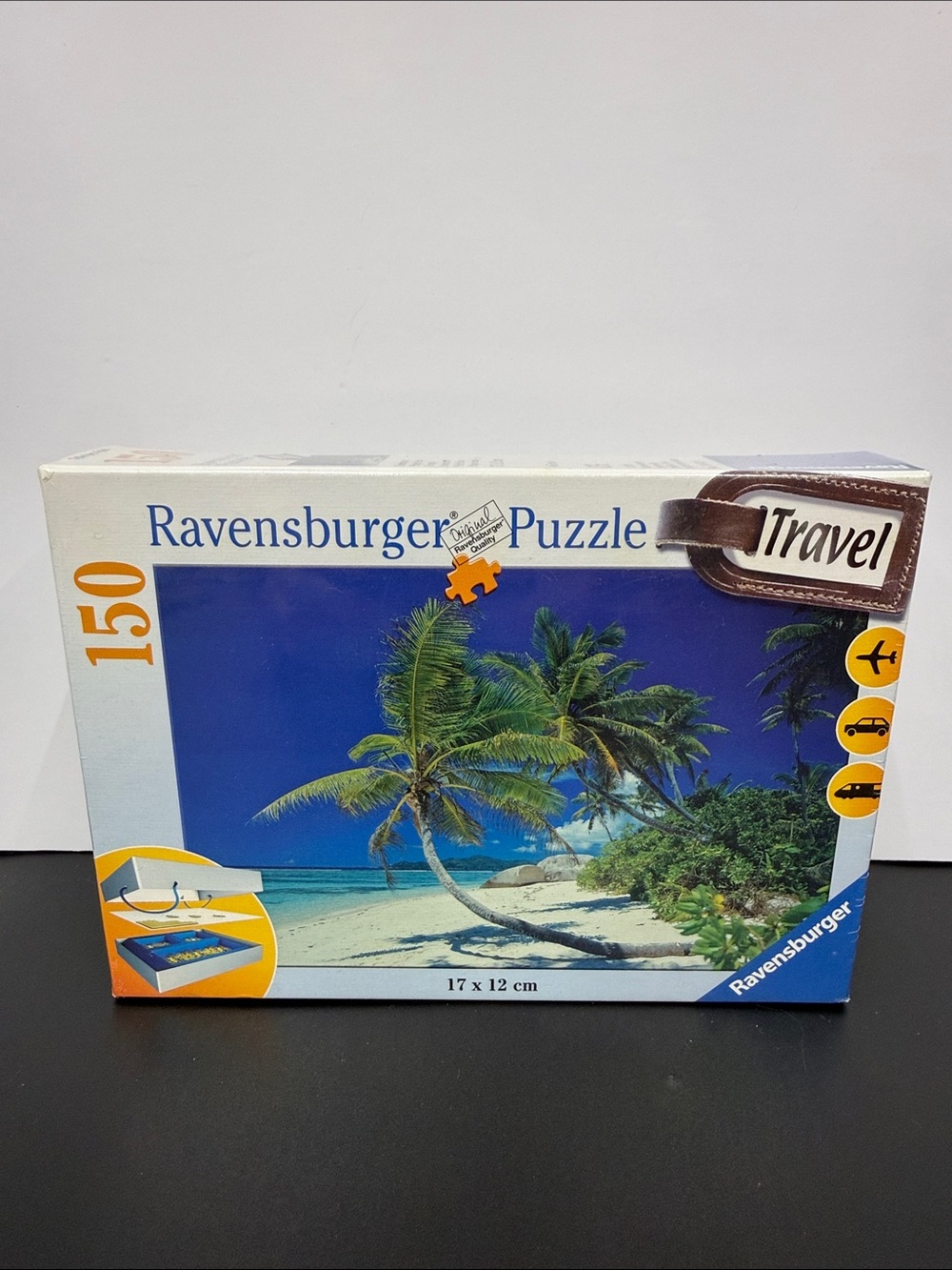 SEALED 2008 Ravensburger Travel Puzzle 150 Piece - Blue, Green, White